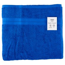 Tesco Home Sailor Blue Color Bath Towel 70 cm x 127 cm