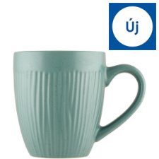 F&F Home zöld bordázott bögre