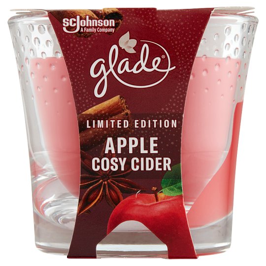 Glade Apple Cosy Cider Aroma Candle 129 g Tesco Online, Tesco From