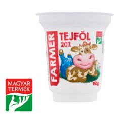 Farmer tejföl 20% 150 g