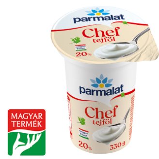 Parmalat Chef élőflórás tejföl 20% 330 g