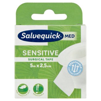 Salvequick Sensitive ragtapasz 5 m x 2,5 cm