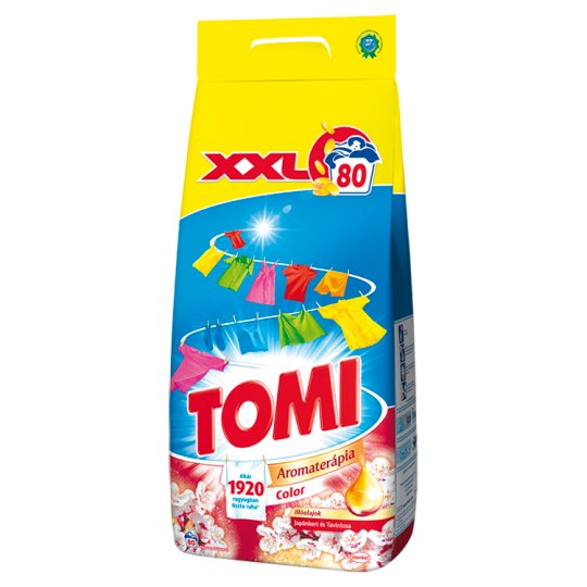 Tomi Aromaterápia Color Essential Oils Japanese Garden-Water Lily Powder Detergent 80 Washes 5,6 kg