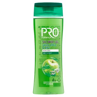 Tesco Pro Formula Green Apple & Mint tusfürdő 250 ml