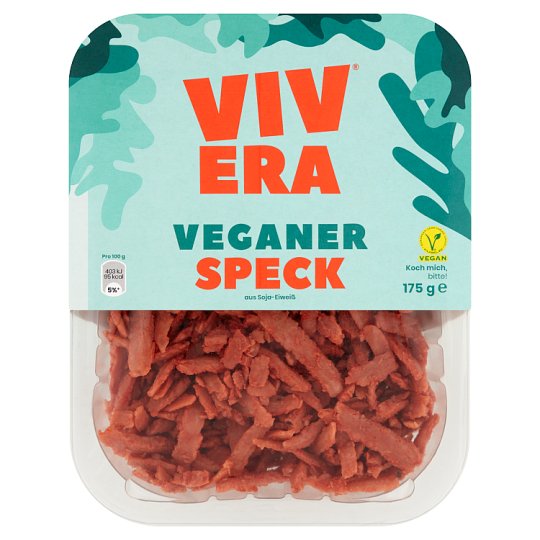 Vivera Vegan Soy Protein Based Bacon 175 g Tesco Online, Tesco From