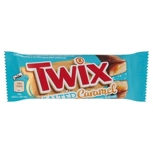 Salted shop caramel twix