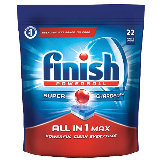 Finish All in 1 Max Dishwasher Tablets 22 pcs