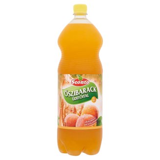 Sconto energiamentes őszibarack üdítőital édesítőszerekkel 2 l