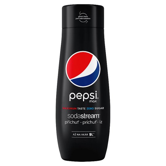 Sodastream Pepsi Max ízesített italkoncentrátum édesítőszerrel 440 ml