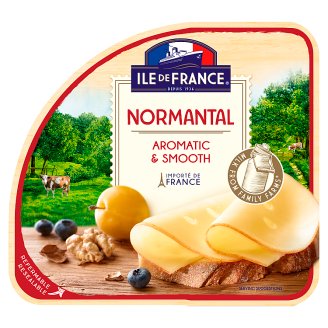 Ile de France Normantal szeletelt zsíros félkemény sajt 100 g