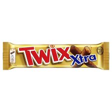 Twix Xtra Biscuit Bars with Caramel, Dipped in Milk Chocolate 2 x 37,5 g (75 g)