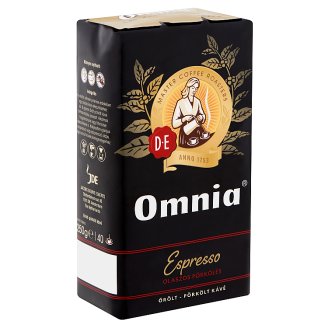 Douwe Egberts Omnia Espresso őrölt-pörkölt kávé 250 g