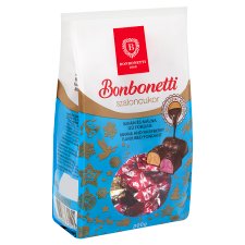 Bonbonetti Banana and Raspberry Flavoured Fondant Dessert in Chocolate Coating 300 g