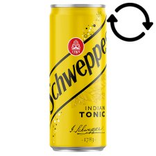 Schweppes Indian Tonic Carbonated Soft Drink with Sugar and Sweeteners 330 ml