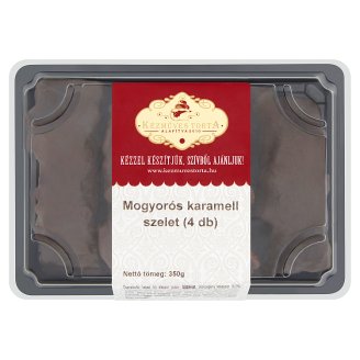 Kézműves Torta mogyorós karamell szelet 4 db 350 g
