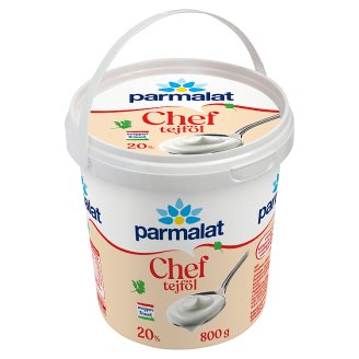 Parmalat Chef élőflórás tejföl 20% 800 g