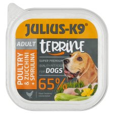 Julius-K9 Poultry & Zucchini + Spirulina Complete Food for Adult Dogs 150 g