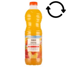 Tesco Apple & Peach Drink with Sugar and Sweeteners 1,5 l