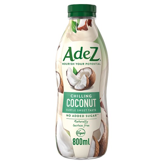 AdeZ ízesített kókuszital rizzsel, édesítőszerrel, kalciummal és vitaminokkal 800 ml