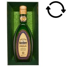 Zwack Kosher szilvapálinka 40% 0,5 l 