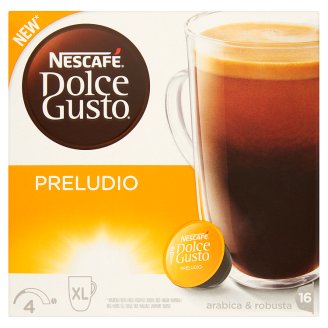 Nescafé Dolce Gusto Preludio őrölt pörkölt kávé 16 db 160 g
