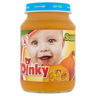 Dinky glutén- és tejszármazékmentes sütőtök bébiétel 4 hónapos kortól 190 g