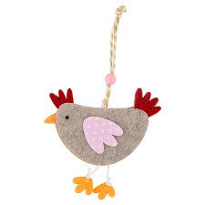 Easter Meister EM7326 Fabric Chicken Hanging Decor