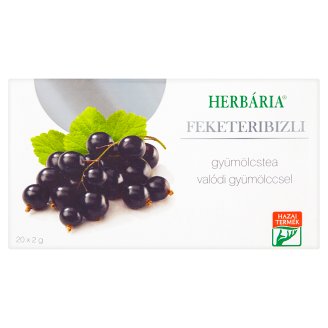 Herbária feketeribizli gyümölcstea 20 filter 40 g