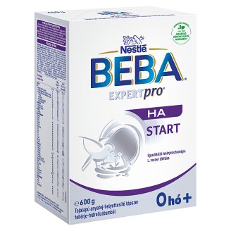 Beba Optipro HA Start hypoallergén tejalapú anyatej-helyettesítő tápszer születéstől kezdve 600 g