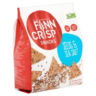 Finn Crisp Snacks rozs ropogós magkeverékkel és tengeri sóval 130 g