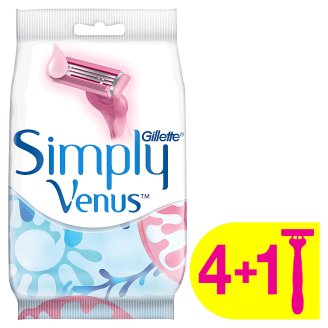 Gillette Simply Venus 3 Eldobható Női Borotva, 4+1 db