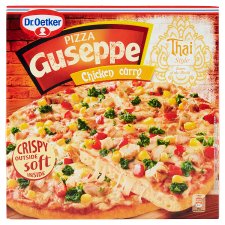 Dr. Oetker Guseppe pizza csirkehússal, masala és curry fűszerkeverékkel 375 g