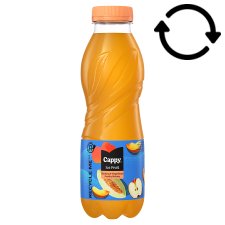 Cappy Ice Fruit Non-Carbonated Apple-Peach-Melon Drink with Lemongrass Flavour 500 ml