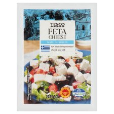 Tesco félzsíros, lágy feta sajt juh- és kecsketejből 200 g