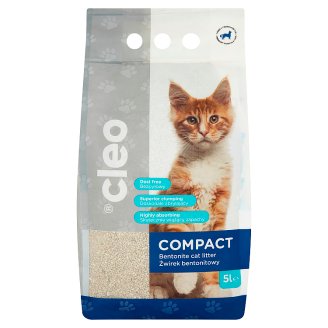 Cleo Compact csomósodó macskaalom ásványi bentonittal 5 l