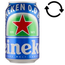 Heineken 0.0 alkoholmentes világos sör 0,0% 0,33 l 