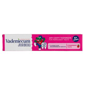 Vademecum Junior eper fogkrém 6 éves kortól 75 ml