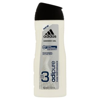 Adidas Adipure tusfürdő 3 az 1-ben testre, hajra, arcra 400 ml
