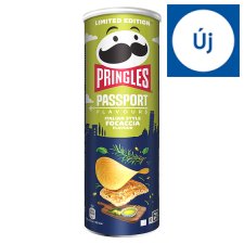 Pringles Passport Flavours Italian Style Focaccia Flavour 165 g 