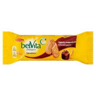 belVita JóReggelt! kakaós-mogyorós ízű szendvics 50,6 g