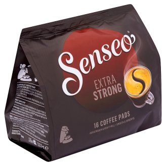Senseo Extra Strong őrölt-pörkölt kávé egyadagos, párnás kiszerelésben 16 db 111 g