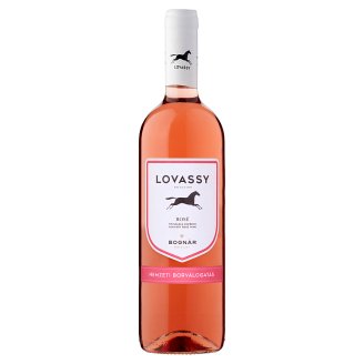 Lovassy Duna-Tisza Közi Rosé félszáraz rozébor 12% 750 ml