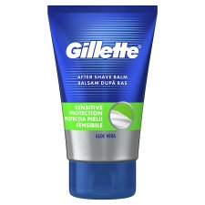 Gillette Sensitve Protection Borotválkozás Utáni Balzsam Aloe Verával 100 ml