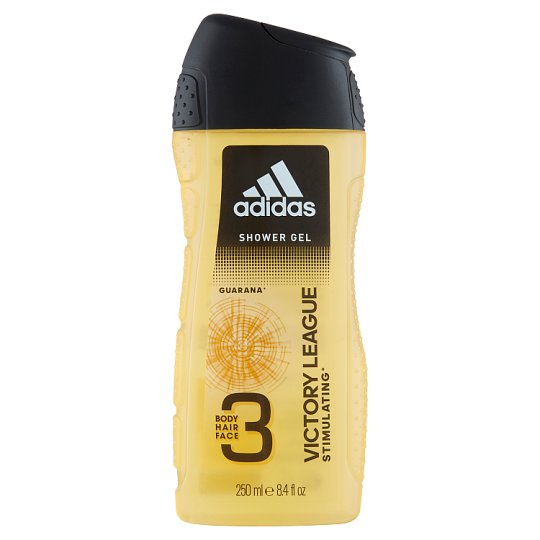 Adidas Victory League Shower Gel for Body, Hair & Face 250 ml Tesco