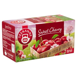 Teekanne World Of Fruits cseresznyeízesítésű gyümölcstea keverék 20 filter 50 g