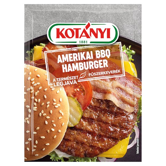 Kotányi Amerikai BBQ hamburger fűszerkeverék 25 g