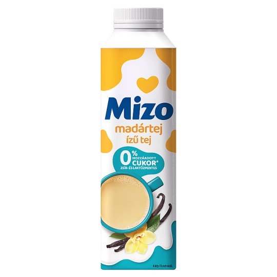 Mizo Light sovány, laktózmentes, madártej ízű tejkészítmény édesítőszerekkel 450 ml