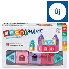 Addo Magnimake Magnetic Tile Mansion Set 38 pcs