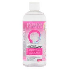 Eveline Cosmetics Facemed+ 3 az 1-ben hyaluronos micellás arclemosó 400 ml