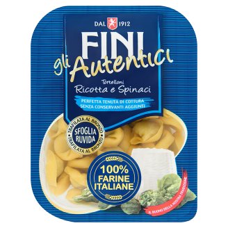 Fini gli Autentici Tortelloni ricottával és parajjal töltött tészta 250 g